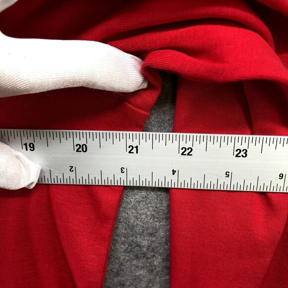 NWT Talbots Pima Cotton Long Sleeve Shirt Womens Plus Size X Red Crewneck - Picture 8 of 8